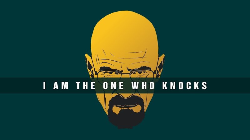 Bald Man with Glasses — Yellow