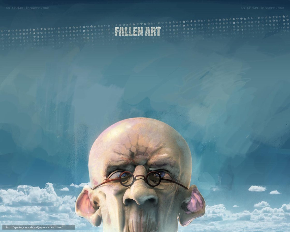 bald man with glasses