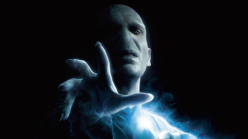 Bald Man with Glowing Hand — Black