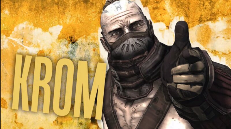 Bald Man with Mask