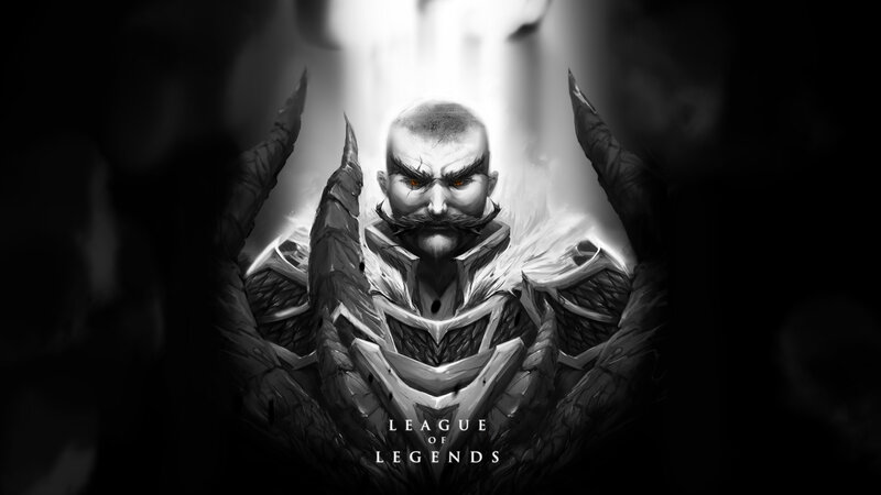Bald Man with Mustache