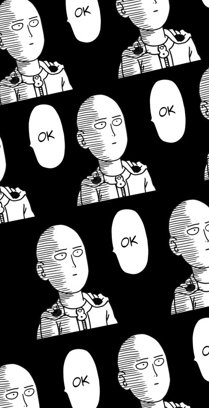 Bald Man with 'OK' Speech Bubble
