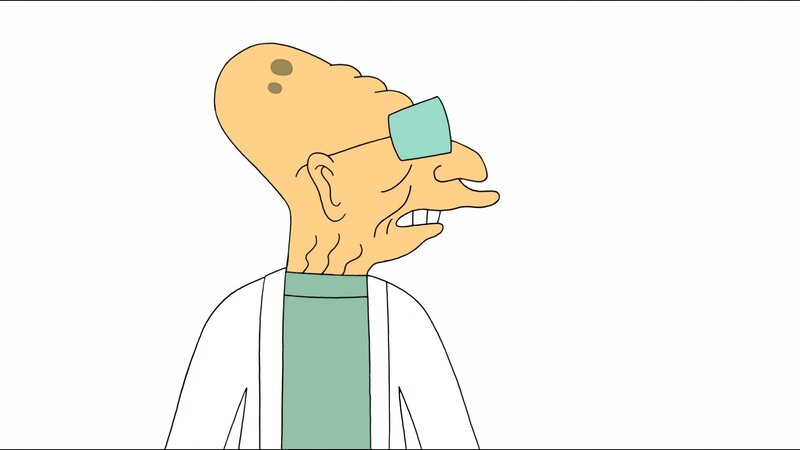 Bald Man with Patch