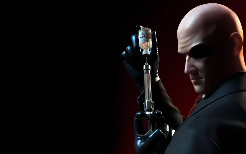 Bald Man with Syringe