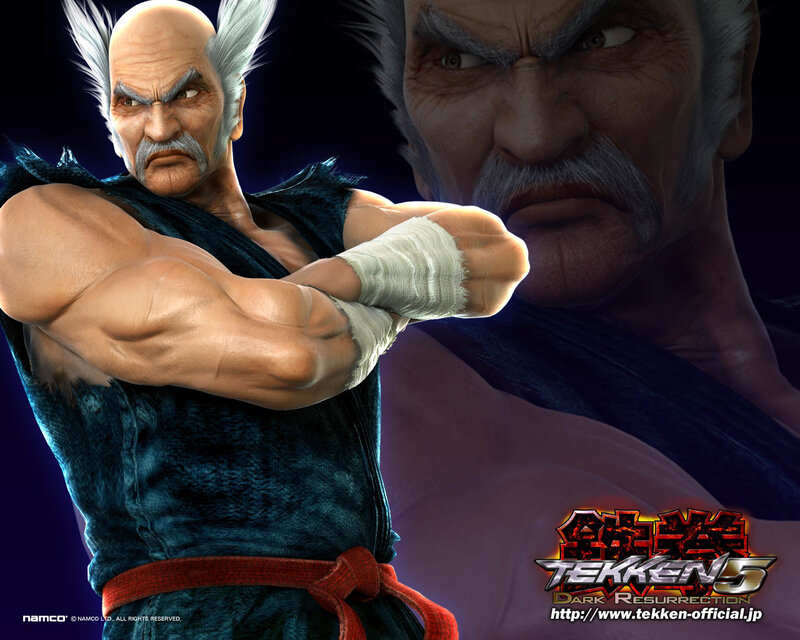 Bald Martial Artist — Blue, Intense