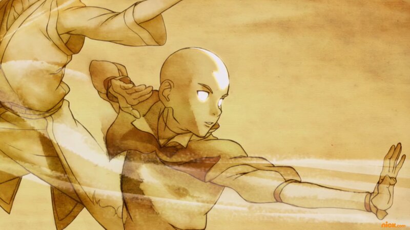 Bald Monk in Motion