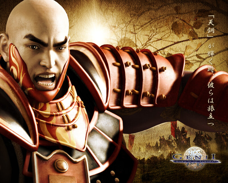 Bald Samurai Warrior