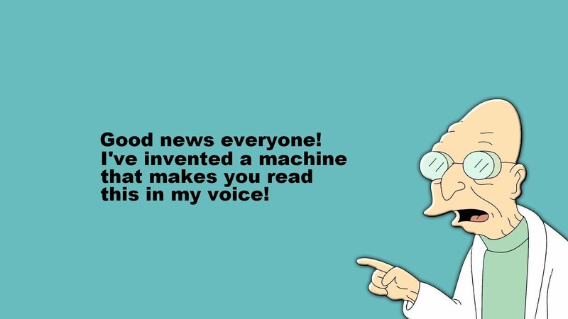Bald Scientist Character