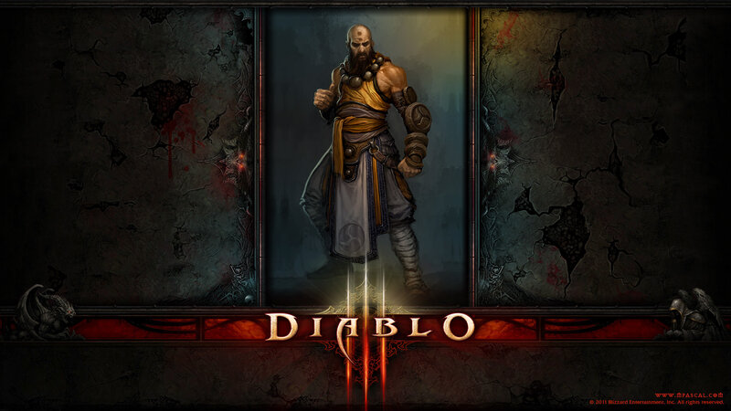 Bald Warrior Monk — Brown