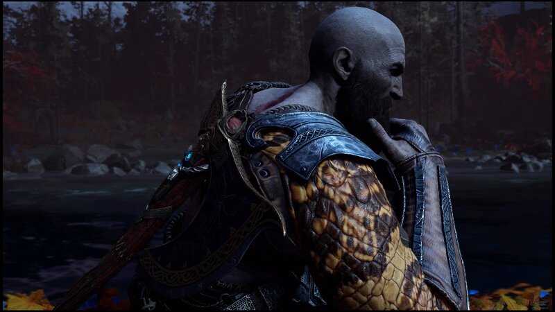 Bald Warrior with Axe