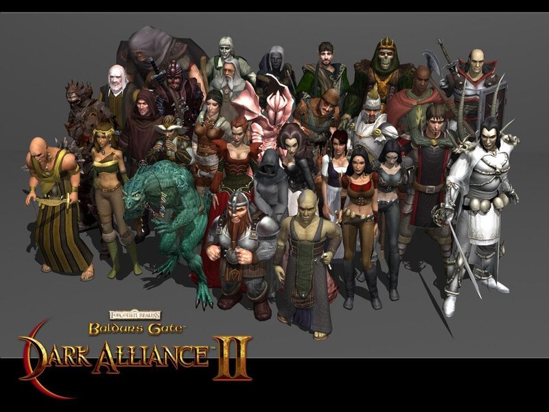 Baldur's Gate 2 characters