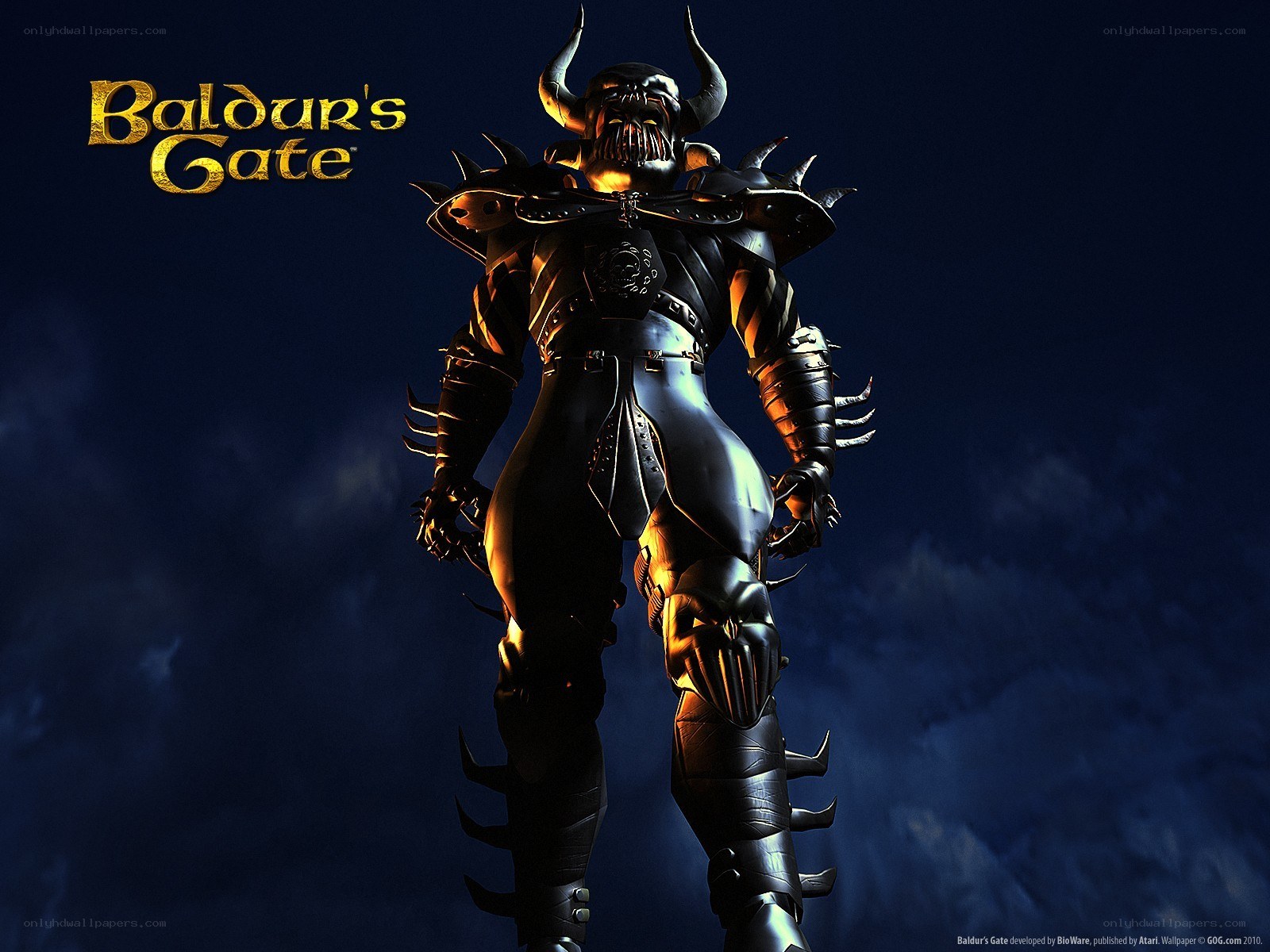 Baldur's Gate character artwork