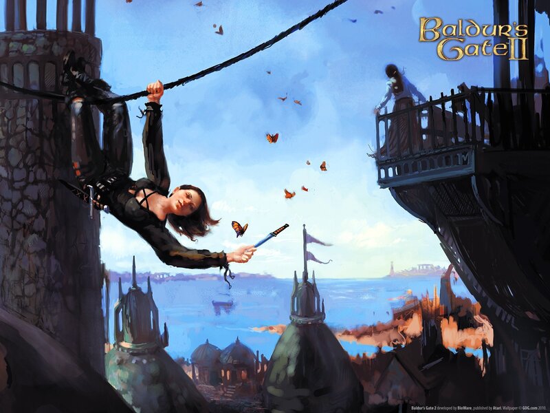 Baldur's Gate II artwork