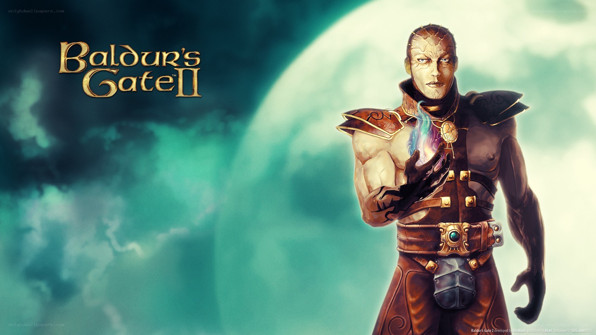 Baldur's Gate II character art