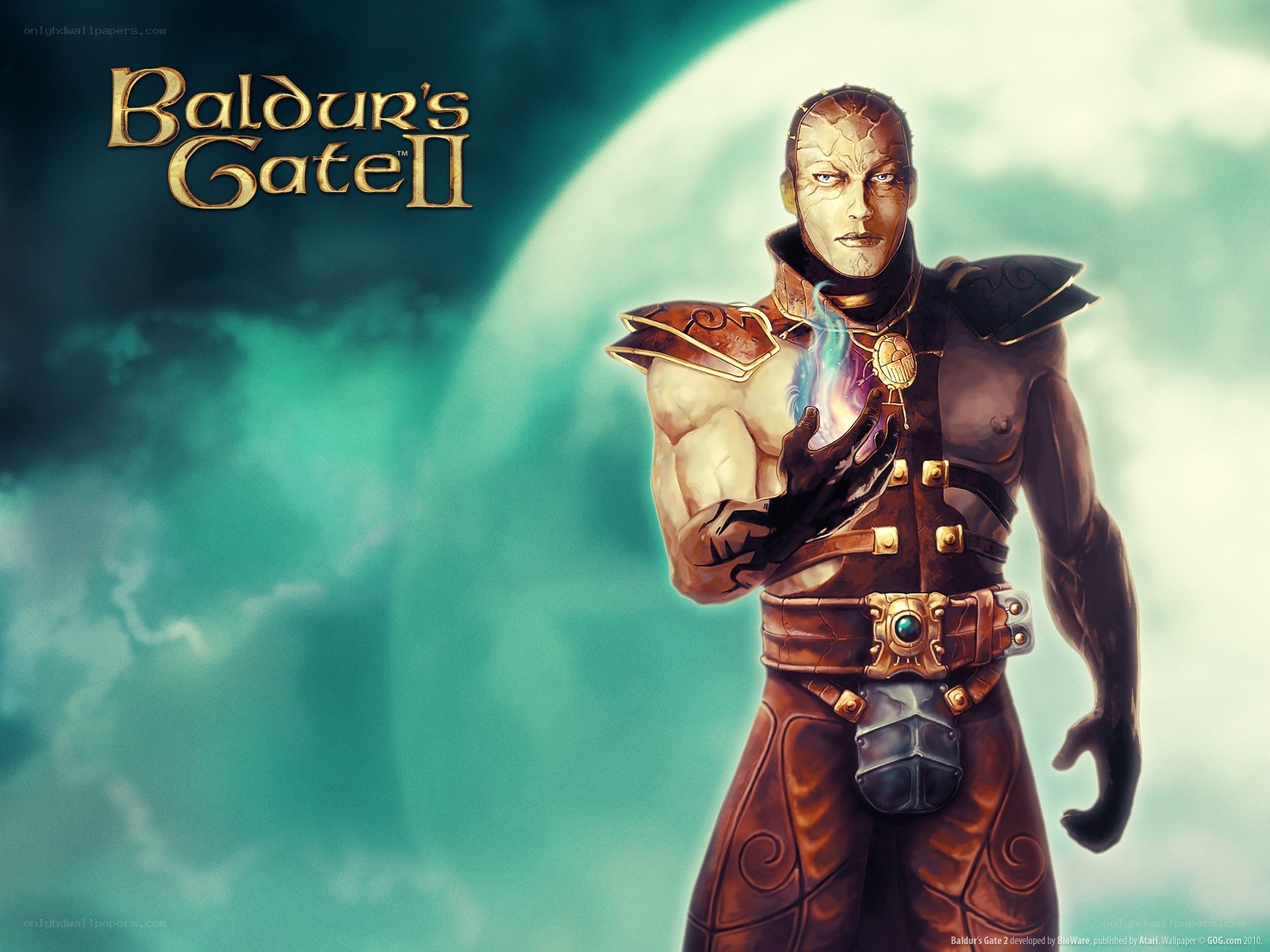 Baldur's Gate II character art