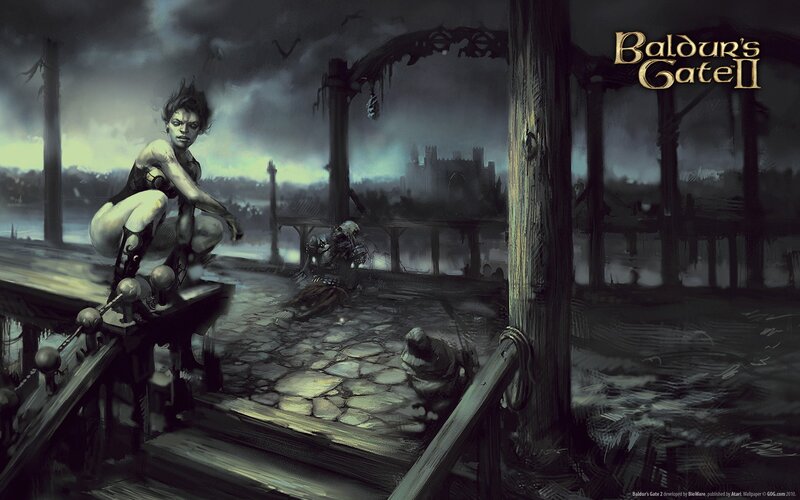 Baldur's Gate II concept art