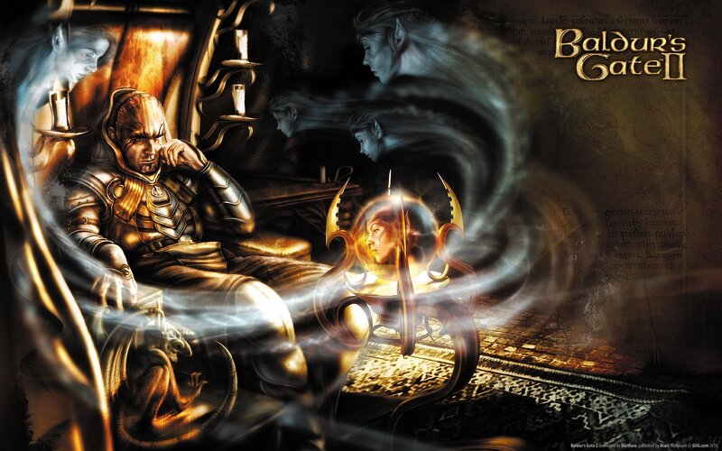 Baldur's Gate II promotional art