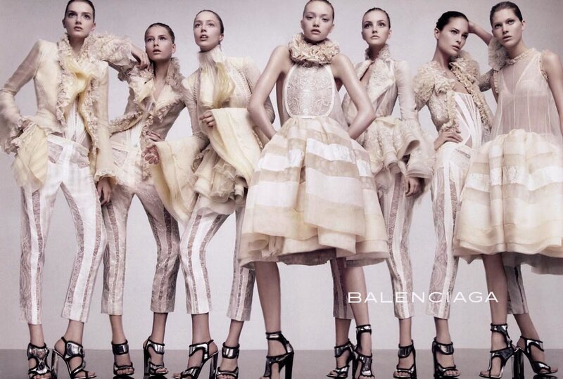 Balenciaga fashion campaign
