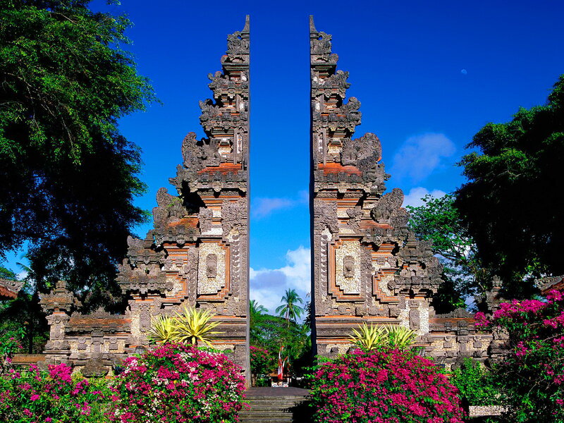 Bali Temple Gate