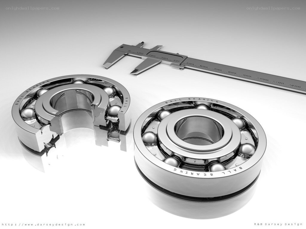 Ball bearings with caliper