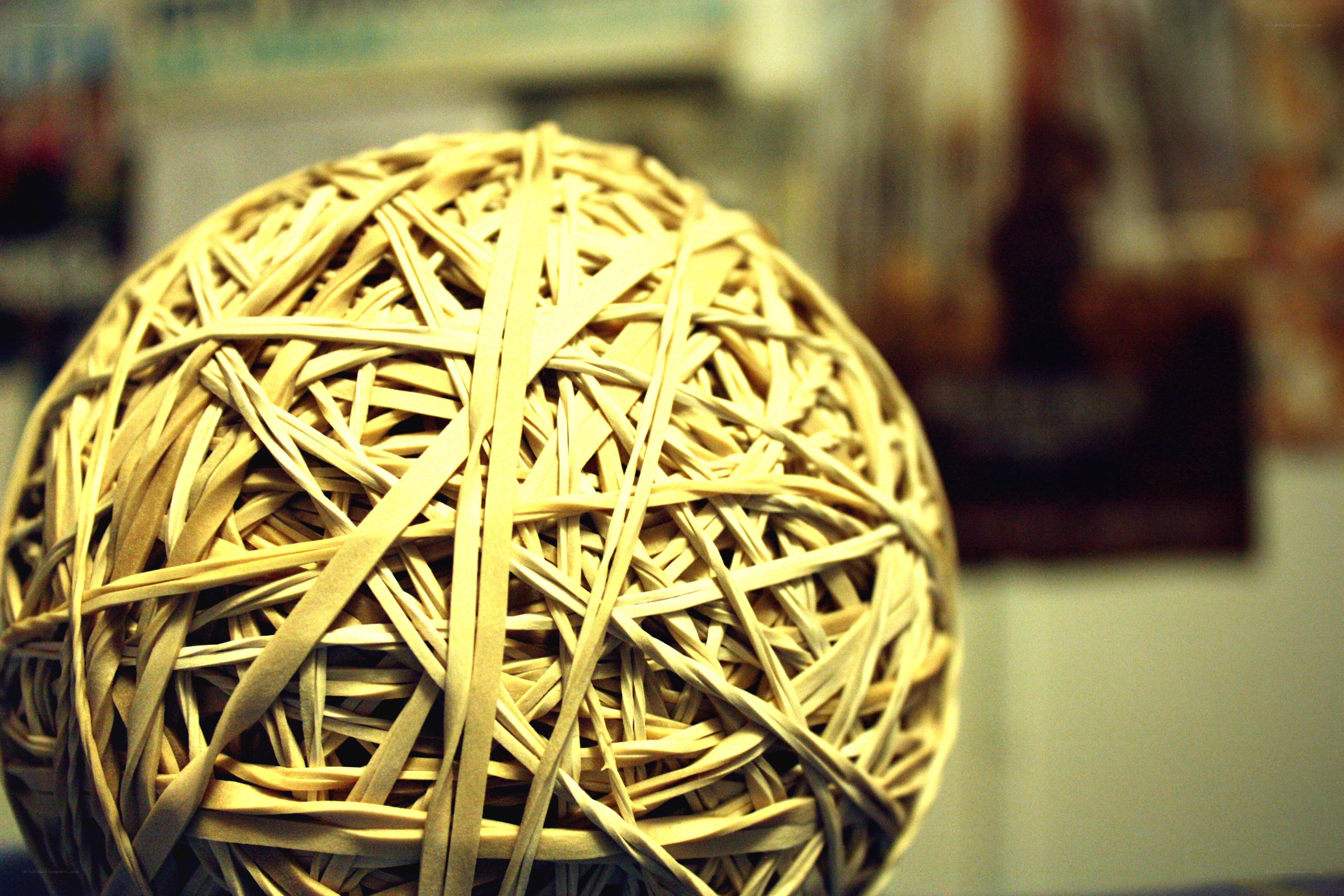 ball of rubber bands
