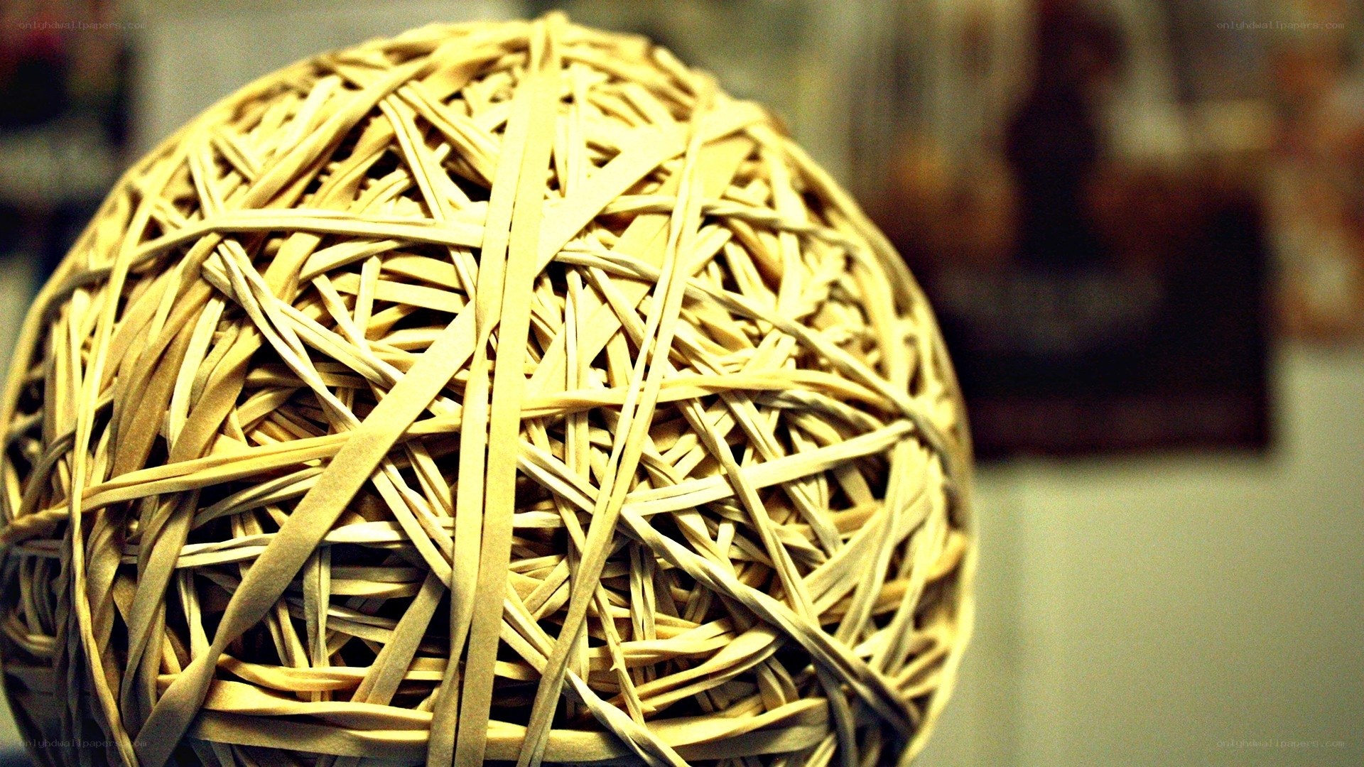 ball of rubber bands