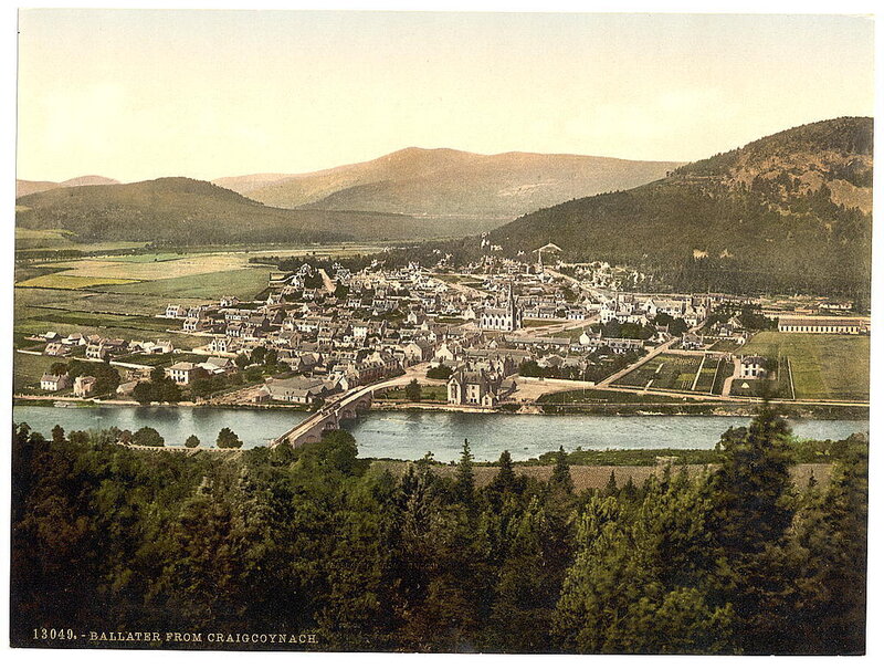Ballater from Craigcoynach