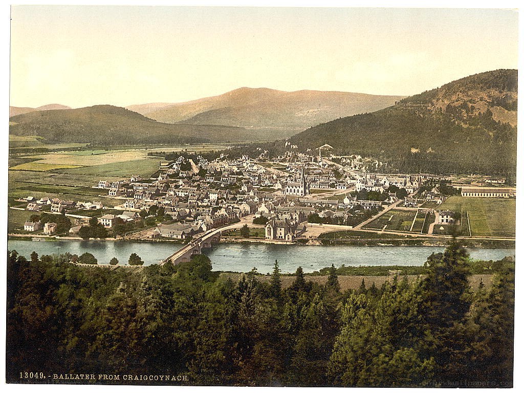 Ballater from Craigcoynach