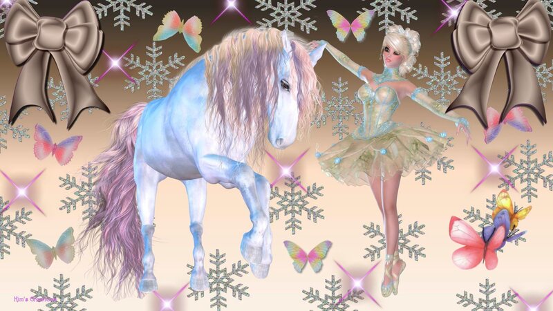 Ballerina and Unicorn