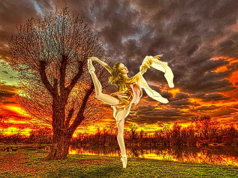 Ballerina Dancing