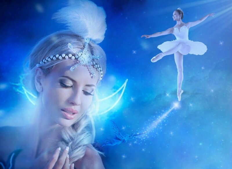 Ballerina in Blue