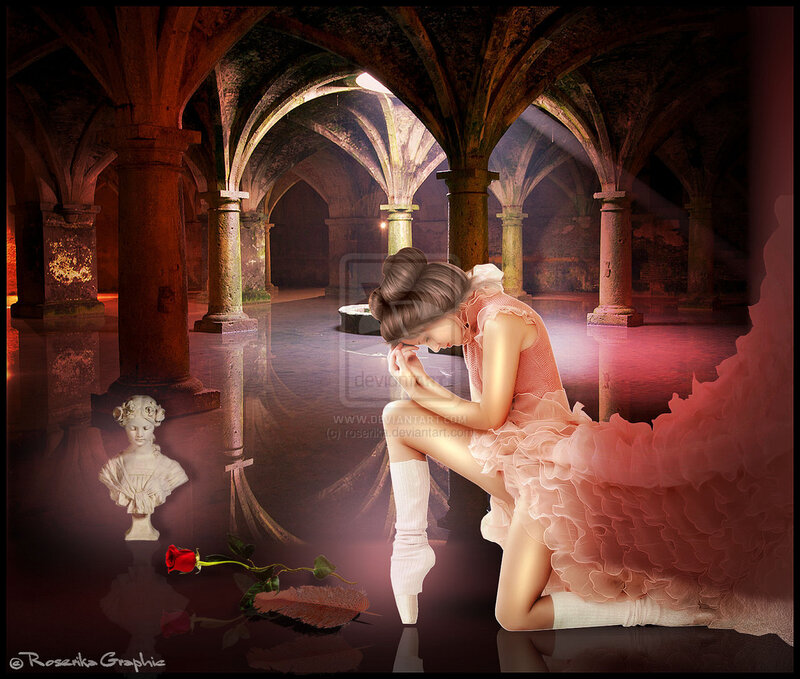 Ballerina in Cathedral