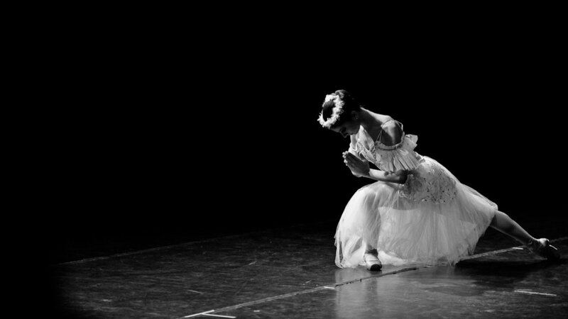 Ballerina in performance