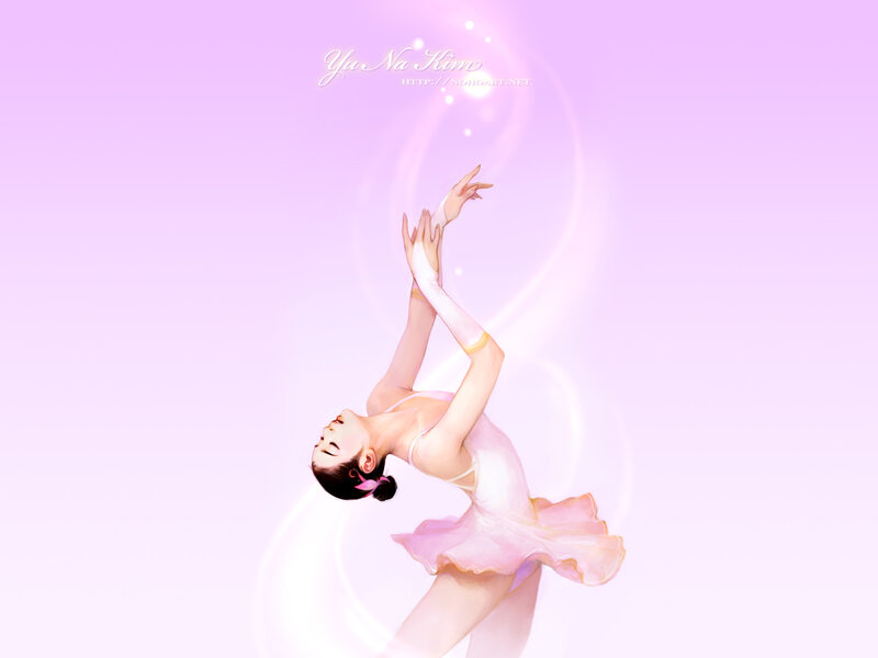 Ballerina in pink tutu