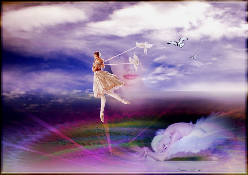 Ballerina in Sky