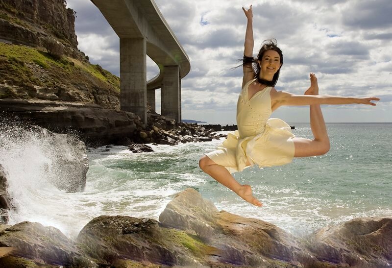 Ballerina Jumping