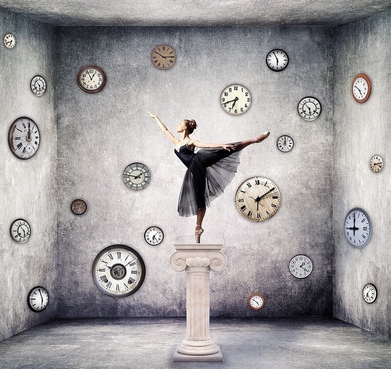 Ballerina on Pedestal