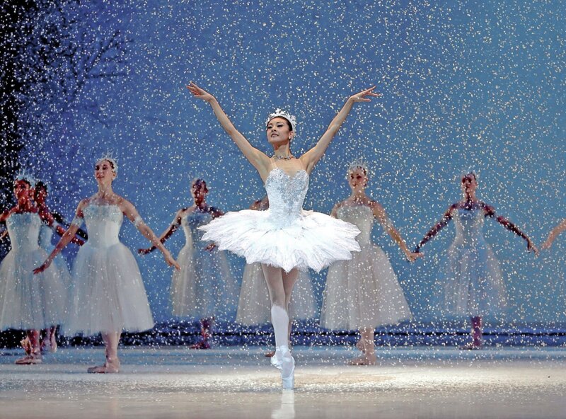 Ballerina on Stage