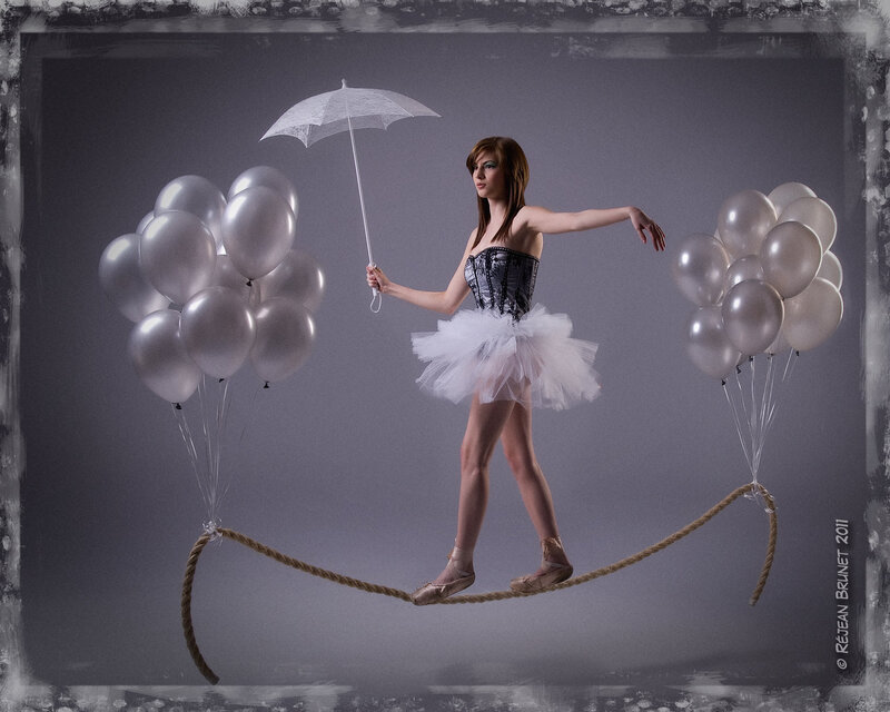 Ballerina on Tightrope