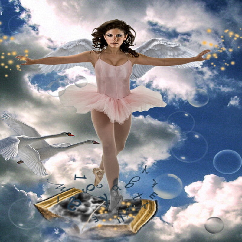 Ballerina with Wings