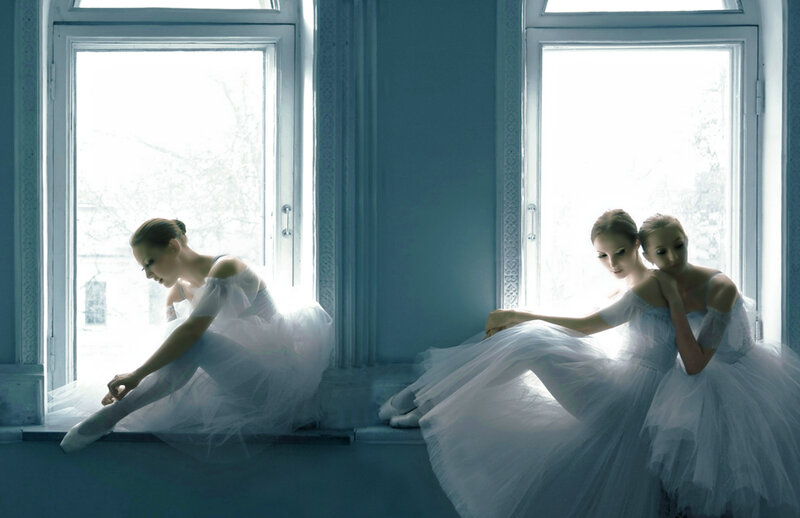 Ballerinas by Window
