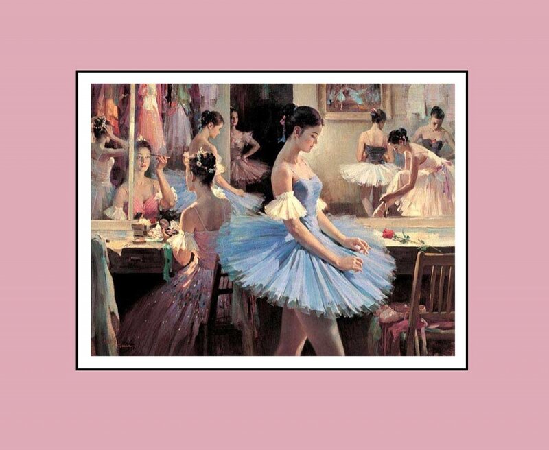 Ballerinas in Dressing Room