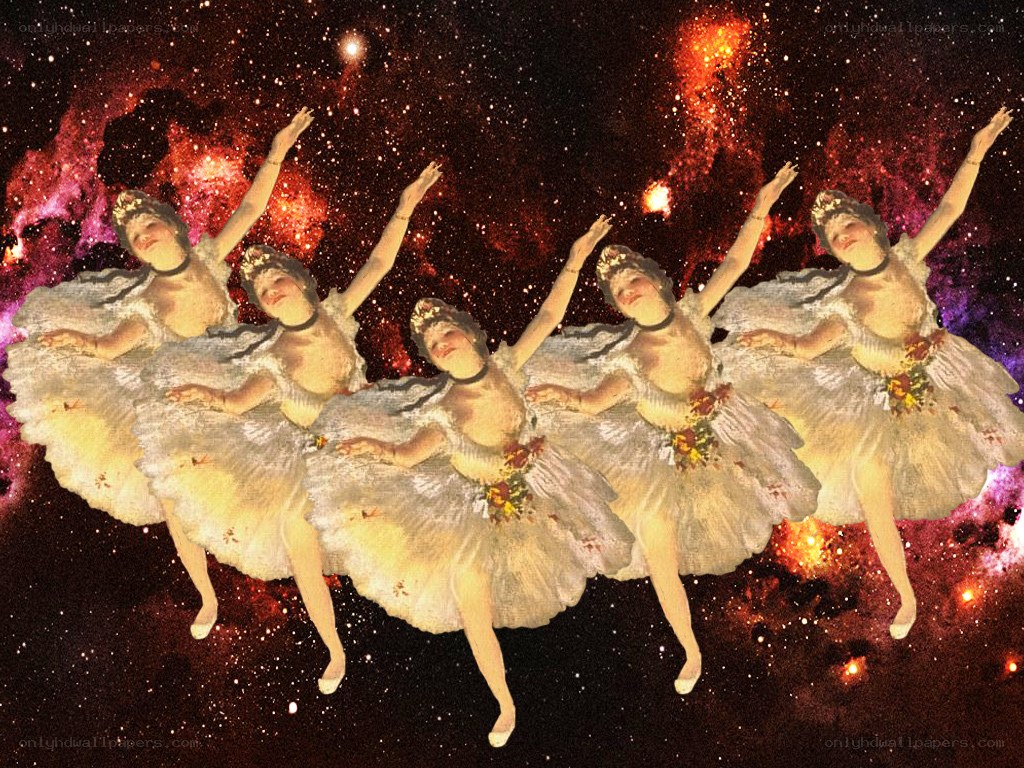Ballerinas in space
