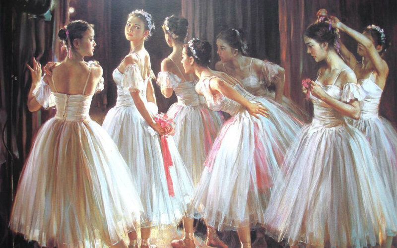 Ballerinas in Tutus