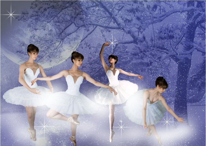 Ballerinas in Winter