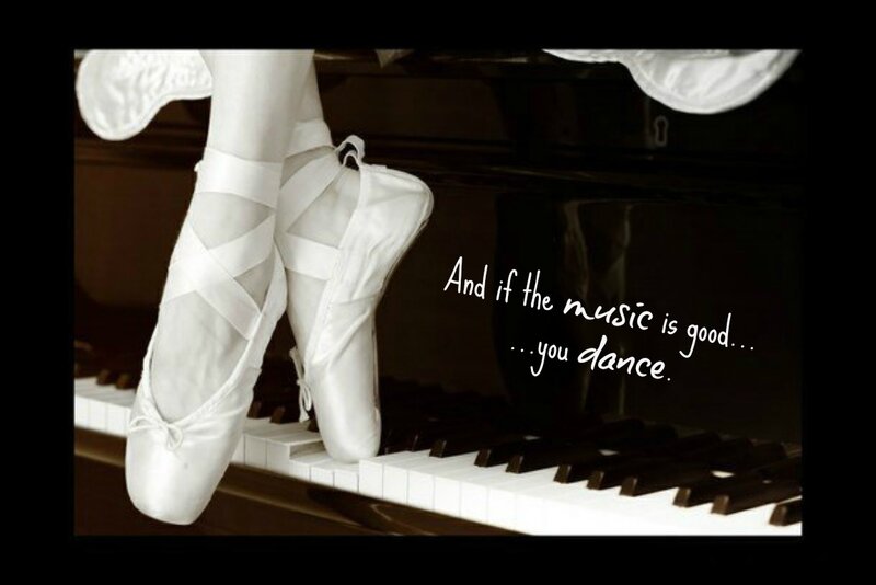 Ballet Dancer Feet — White