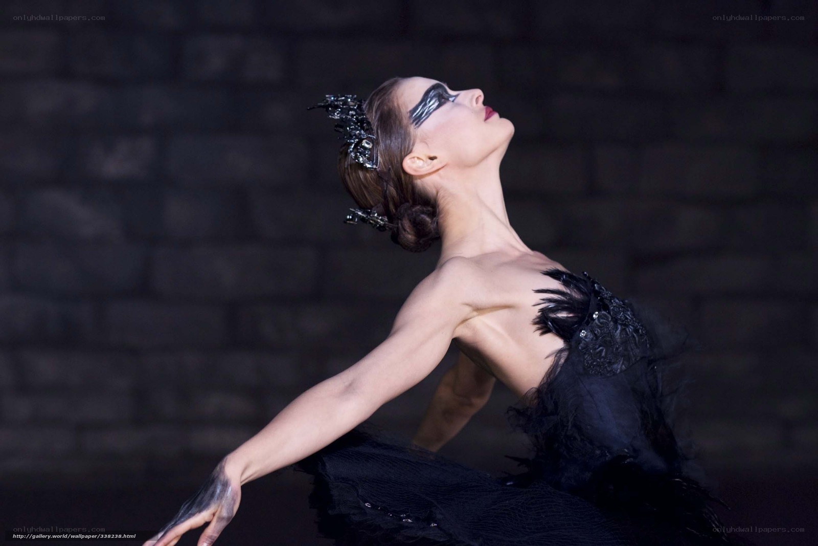ballet dancer in black costume