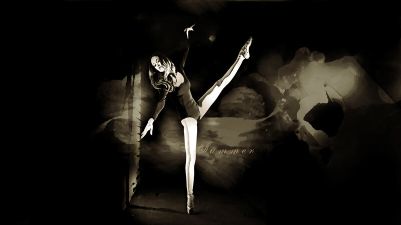 ballet dancer in motion