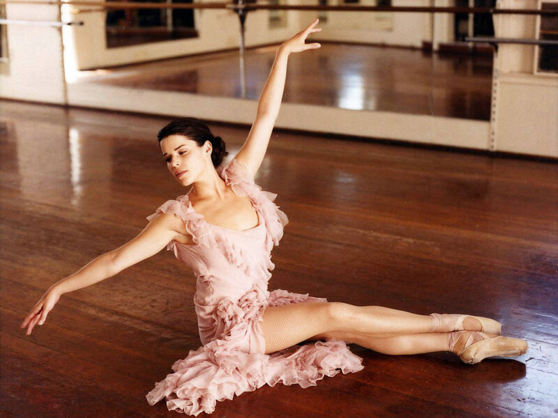 Ballet Dancer in Pink Dress