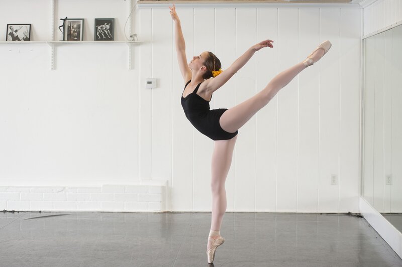 ballet dancer in pose